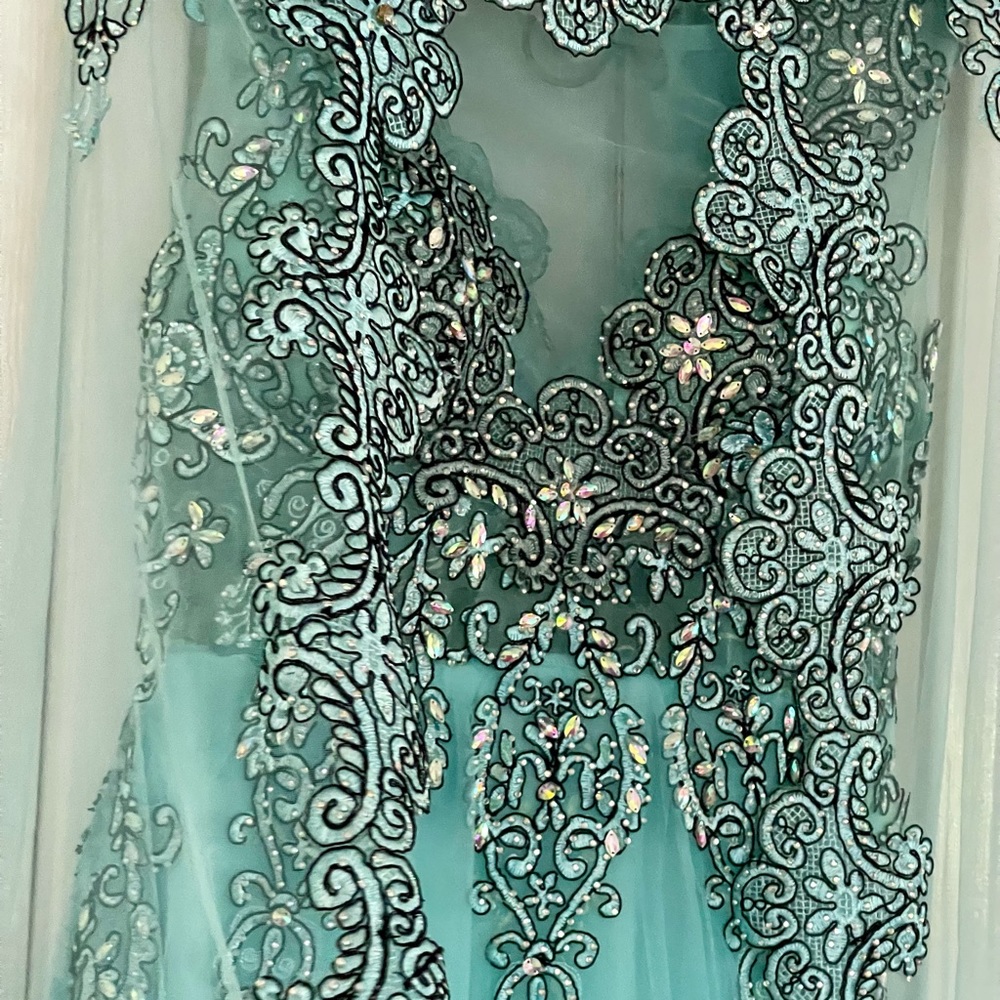 Princess Arabic maxi prom dress - Picture 11 of 16